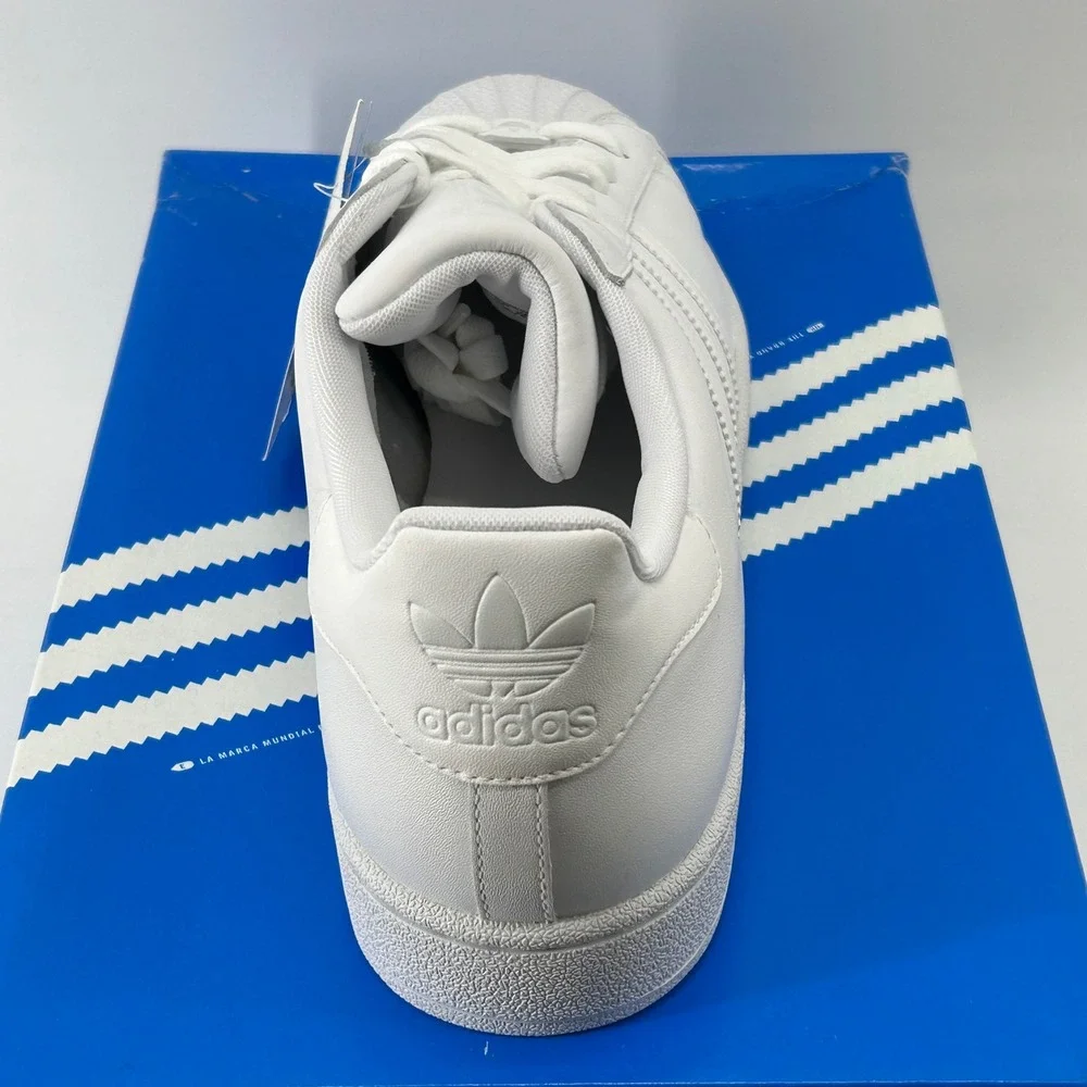 Adidas Superstar 2 Mens Size 13 White Leather Shell Toe 160337 New With Box